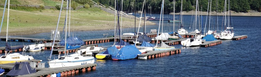 Bootssteg am Rursee, © Karen Richter