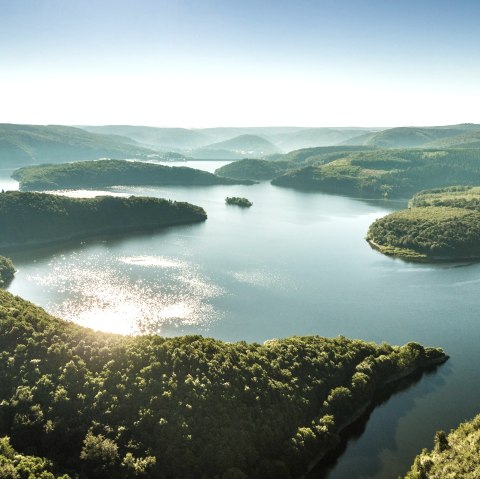 Rursee im Nationalpark Eifel, © D. Ketz