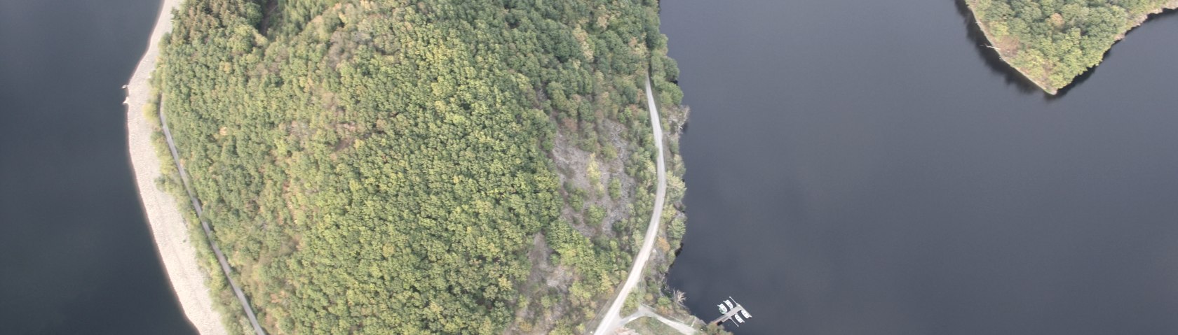 Luftbild Obersee-Ufer, © Adventure Ballonteam