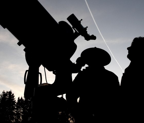 Sternenbeobachtung in der Erlebnisregion Nationalpark Eifel , © Medienzentrum Kreis Euskirchen