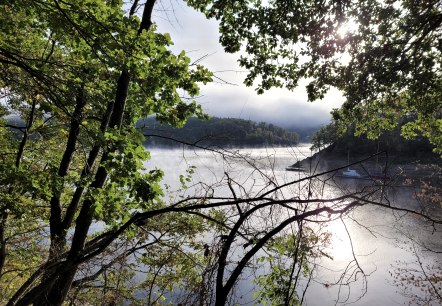 Ausblick auf den Rursee, © Rursee-Touristik GmbH, Sabine van Havere