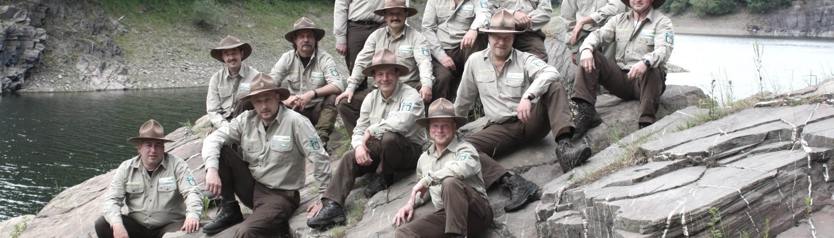    Gruppenbild Ranger II, © Nationalpark Eifel, M.Höller