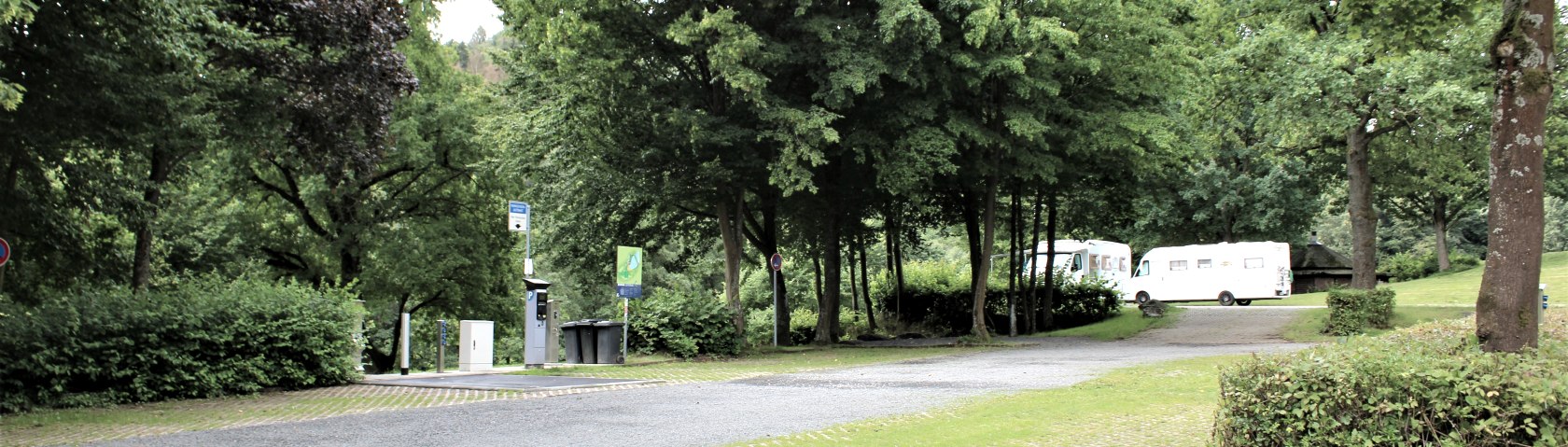 Wohnmobilstellplatz im Rurseezentrum Rurberg, © Rursee-Touristik GmbH / S. Herfort