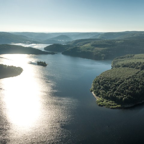 Rursee von oben , © Dominik Ketz