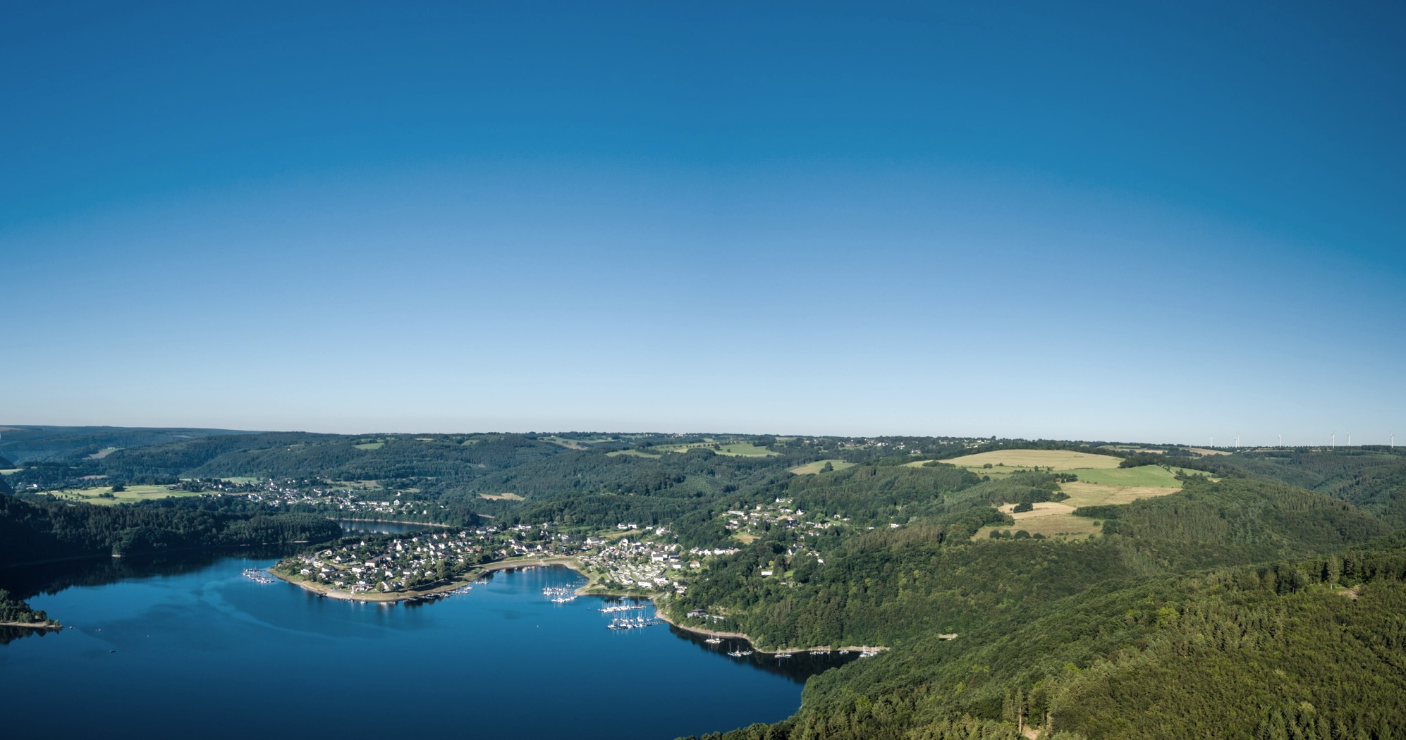 Vogelperspektive Rursee, © co.D.Ketz_Städteregion Aachen