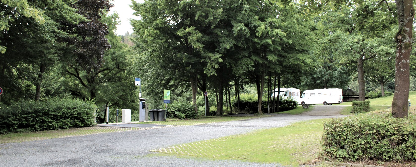 Wohnmobilstellplatz im Rurseezentrum Rurberg, © Rursee-Touristik GmbH / S. Herfort