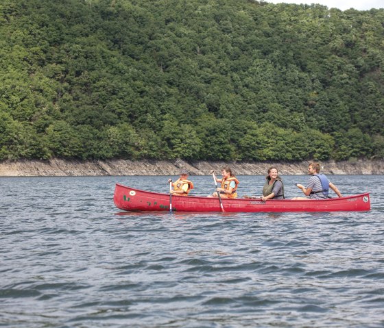 Kanufahren auf dem Rursee, © Eifel Tourismus GmbH, Tobias Vollmer