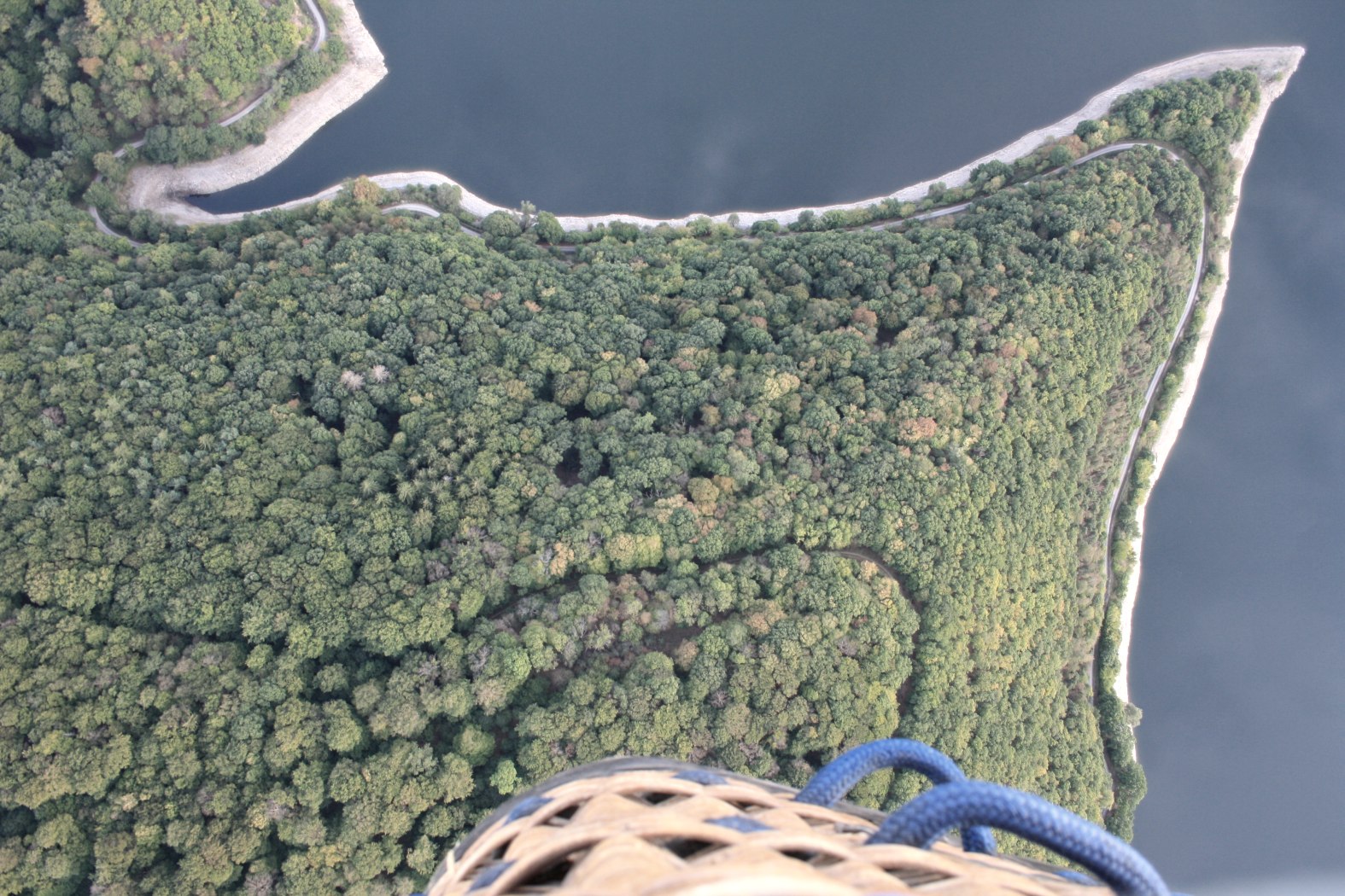 Luftbild Obersee-Ufer, © Adventure Ballonteam