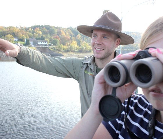 Ranger-Schiffstour, © Nationalpark Eifel