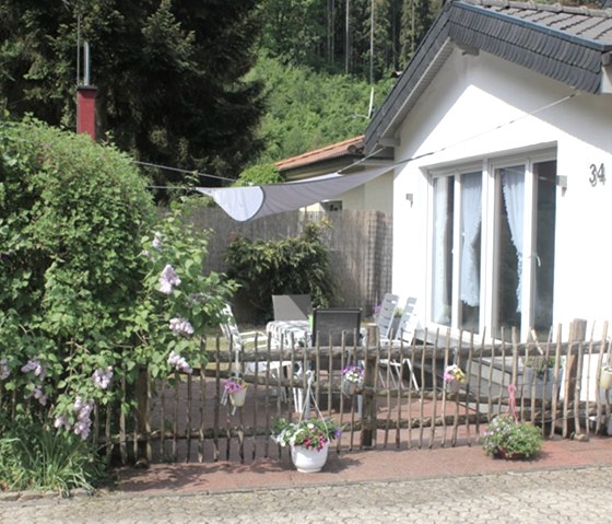 Ferienhaus "Villa Hammertal" Terrasse