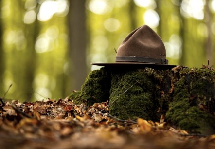 Rangerhut, typisch für Nationalpark Eifel Ranger, © Tourismus NRW e.V.