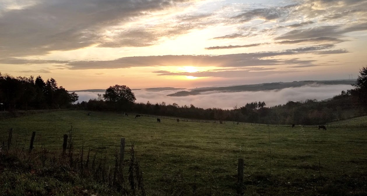 Sonnenaufgang Rursee-Höhenweg, © Gemeinde Simmerath