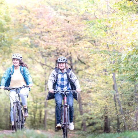 Herbstliche Radtour auf dem RurUfer-Radweg, © co. Stratmann_Grünmetropole e.V.