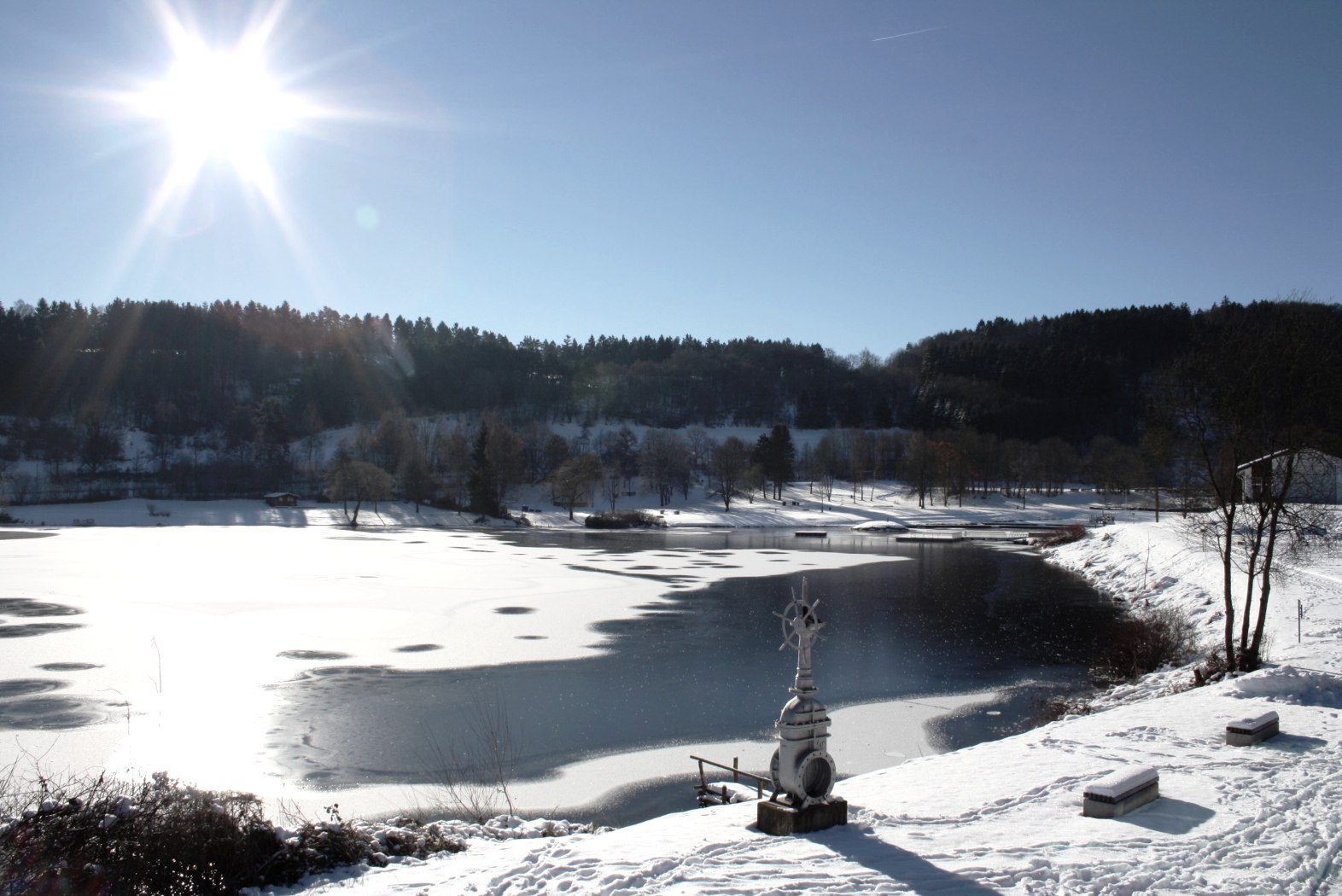 Wintermärchen Rurseezentrum, © Rursee-Touristik / C. Freuen