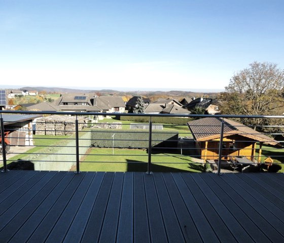 View from the 2-bed apartment